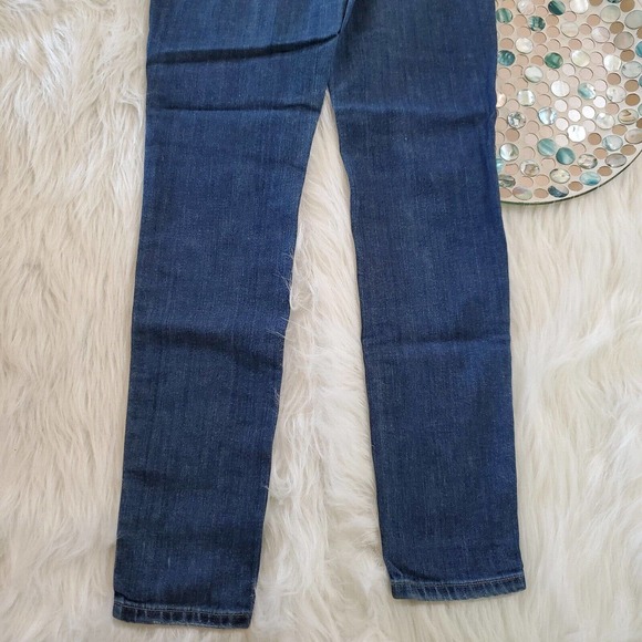 Guess Womens Super High Rise Skinny Jeans Size 26 Blue Distressed Stretch - Picture 10 of 10